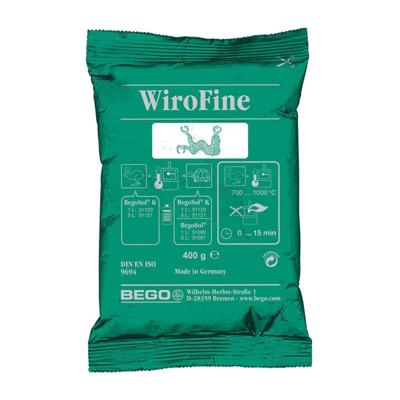 Wirofine Coating for Stellite BEGO quick or normal preheating