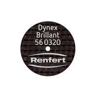 Disks Dynex para separar 20 x 0,80 mm - contrato - 56.0320 para cerâmica