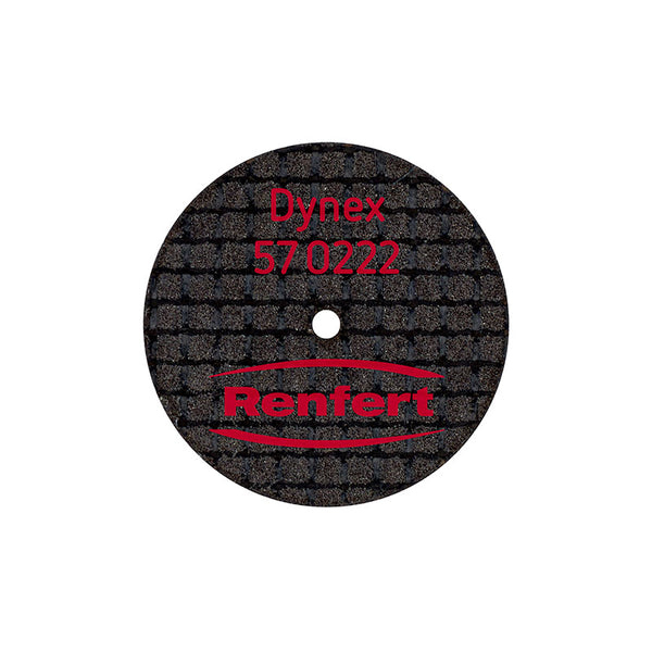 Dischi Dynex per separare 22 x 0,22 mm - contenuto - 57.0222 non prezioso.