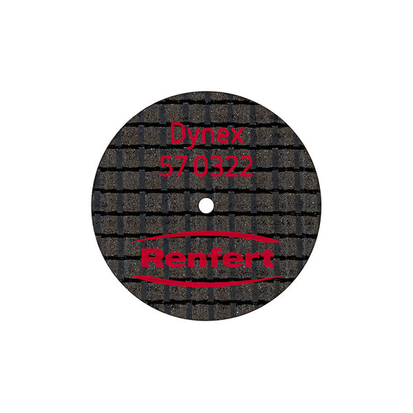 Dynex Disques à Séparer 22 x 0.30 mm - Renfert - 57.0322 Non précieux.