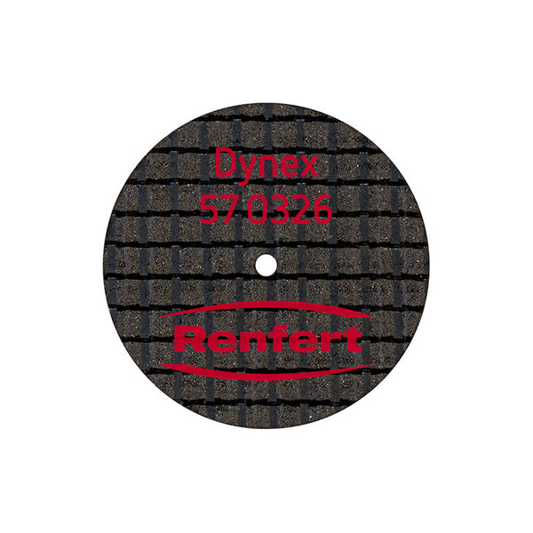 Dynex Disques à Séparer 26 x 0.30 mm - Renfert - 57.0326 Non précieux.