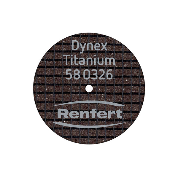 Dynex Disques à Séparer 26 x 0.30 mm - Renfert - 58.0326 - Pour Titane