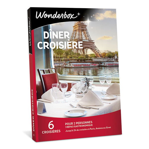 Diner Croisière Gastronomique 2 Personnes - 3000 Points