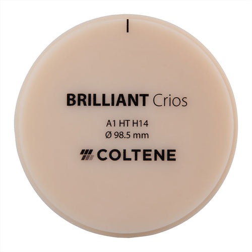 Disque Crios Brilliant HT Coltene 98x14 mm Composite Hybride Renforcé.