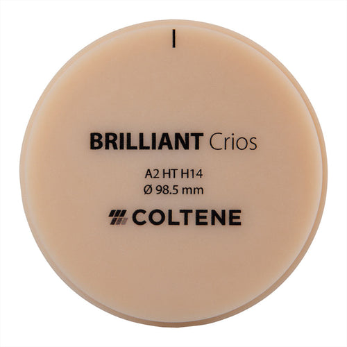 Disque Crios Brilliant HT Coltene 98x14 mm Composite Hybride Renforcé.