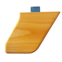 Solid wood-shaped support for established