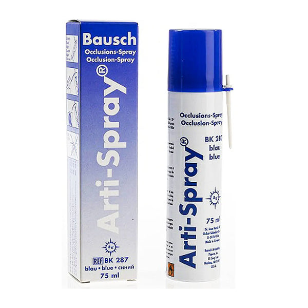 Arti-spray-bleu para marking-bausch de contacto