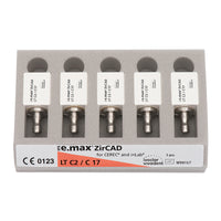Blocs E.max Zircad Cerec/inlab LT C17/B45