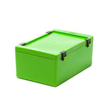 Caixa de transporte de laboratório verde speiko