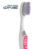 head teethbrush gum silver care