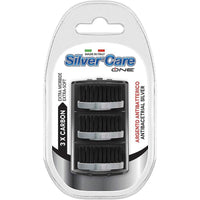 Blister 3 recharges Brosse a dents Charbon Silver care