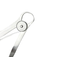 Thickness compasses for metal with pointed ends
