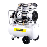 Zahnkompressor 30 Liter 1100 Watt - Ölfreier Kupfermotor. 7 Bars 68 dB