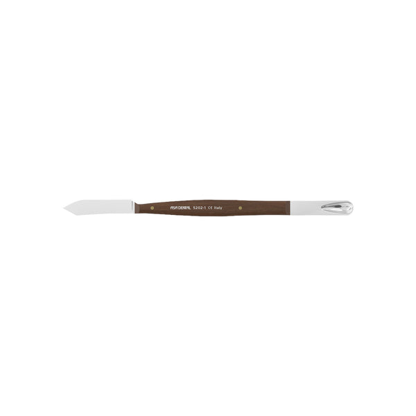 Petit Couteau à Cire Lisse Manche Bois ASA 12.5 cm