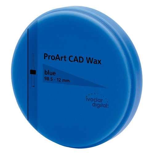 Disque Cire Calcinable ProArt Ivoclar  -  Usinage Céramiques Pressées.