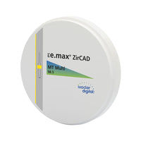 Zirconia Disc E.max Zircad MT Multi-layers 98 x 20 mm