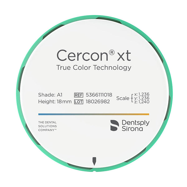 Disque Zircone Cercon XT 98 x 14 mm