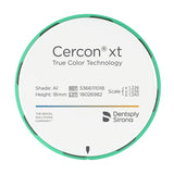 Disque Zircone Cercon XT 98 x 18 mm.