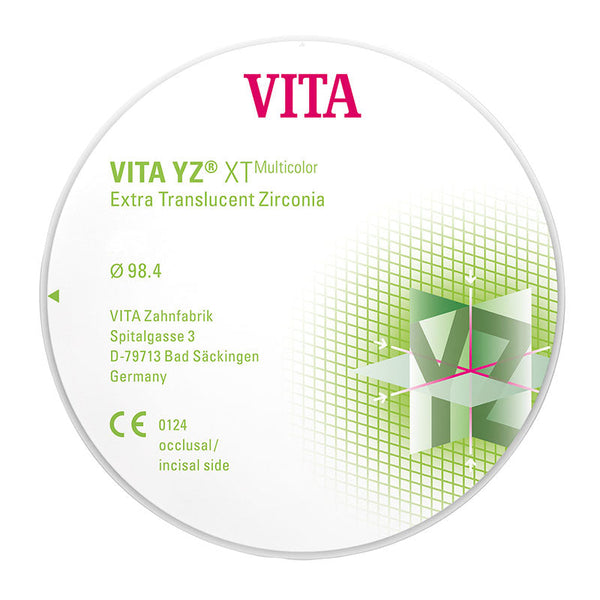 Vita YZ XT Multicolor disc 98 x 22 mm.