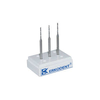 HSS Helicoidal Forest cutting thermoformed erkodur plates - Erkodent.