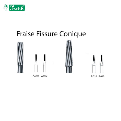 fraise fissure tungstene busch