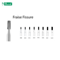 Fraise Fissure Droite Metal