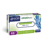 Non -powered nitrile examination gloves - strong very comfortable resistance