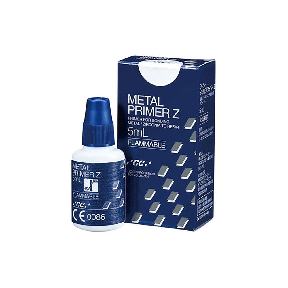 Primer Material METAL PRIMER Z of GC - Metal reinforcement and resin base material.