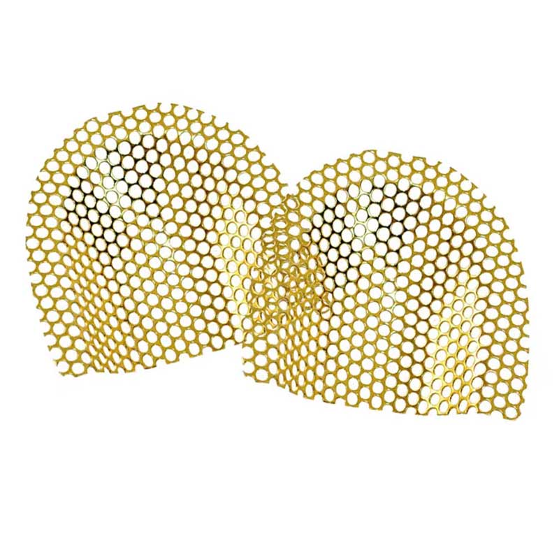 Grid reinforcement golden resin dentaurum - for complete resin prosthe