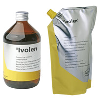 Impacto amarillo de resina Ivolen - Fabricación manual de placas
