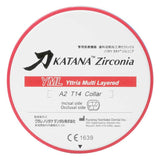 Circonía Katana YML 98 x 18 mm de disco.