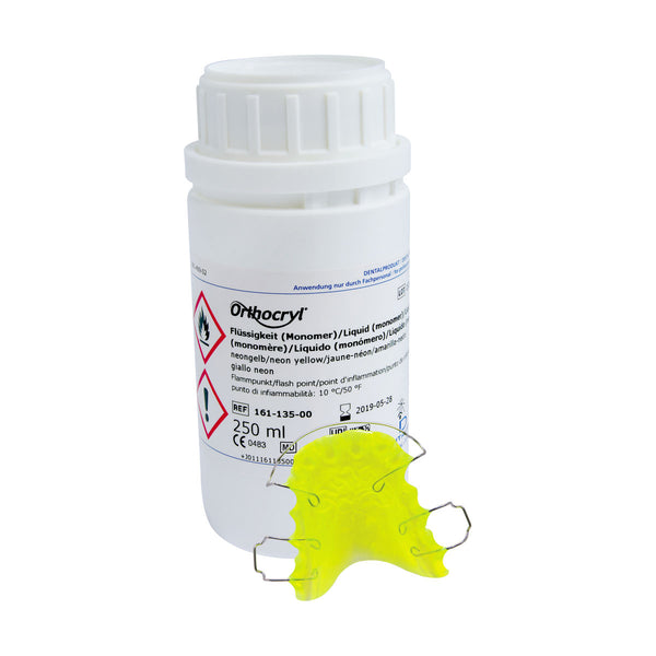 Orthocryl Monomer Neon Yellow 250 ml