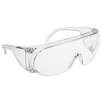 Transparent protective glasses