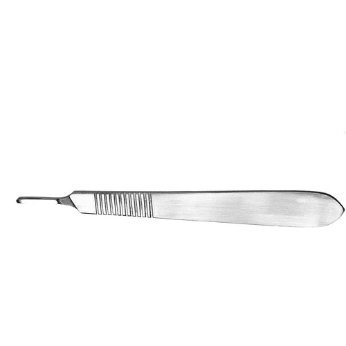 Manche de Scalpel Plat Bestdent - Utilisable Lames à Glissière 1 Pièce