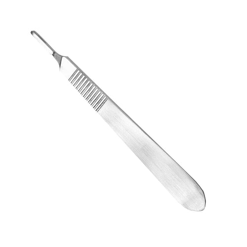 Manche de Scalpel Plat Bestdent - Utilisable Lames à Glissière 1 Pièce