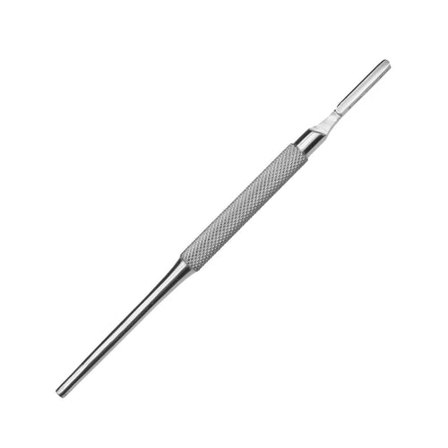 Manche de Scalpel Rond Bestdent - Lames Enclenchement à Rainure - 1 U.