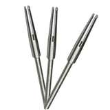 Steel sandpaper mandrel - Slot to insert abrasive leaf