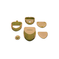 3 -part brass mitton for resin cooking
