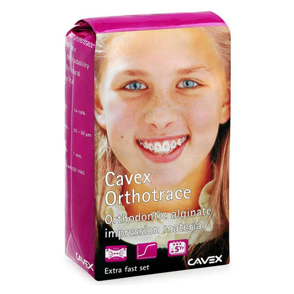 Cavex Alginate Orthodontie - Prise Rapide Arôme Fruits Rouges - 500 gr