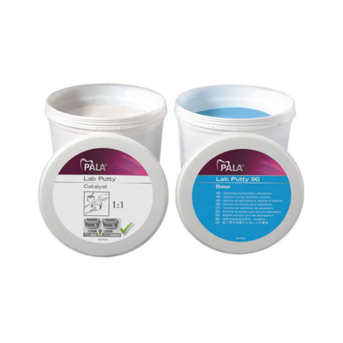 Pala Lab-Putty Silicone Kulzer 90 SH Finitions Précises Travaux Résine