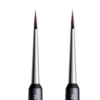 Lay brushes recharge: EVO art n ° 2 Synthetic hair brush 2 pieces.