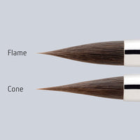 Lay ceramic brush: EVO art n ° 2 contains new synthetic brush.