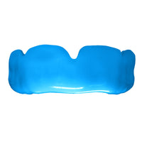 Protetores dentários Erkoflex Color 2 ou 4 mm Placa termoflex de azul claro.