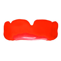 Thermoformed plate - Erkoflex color 2 or 4 mm bright red
