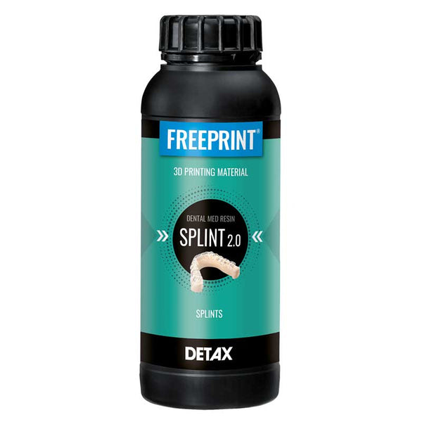 Résine Splint Freeprint 2.0 Detax - Impression Gouttières Transparente