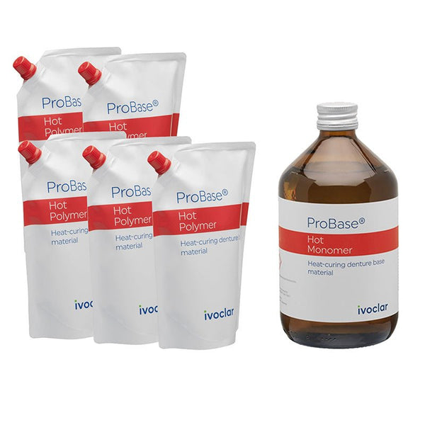 Probase Probase Hot Kit Standard - Résine pour Prothèse Adjointe 1Kg + 500 ml.