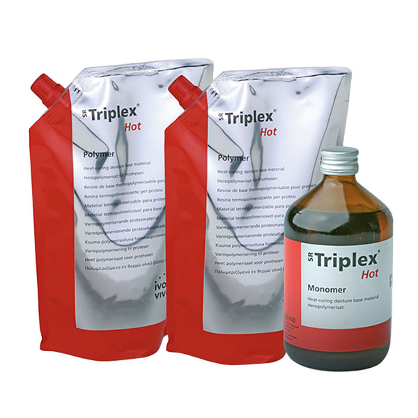 Triplex Hot Kit Standard - Résine Teinte Pink-V - Prothèses Adjointes.
