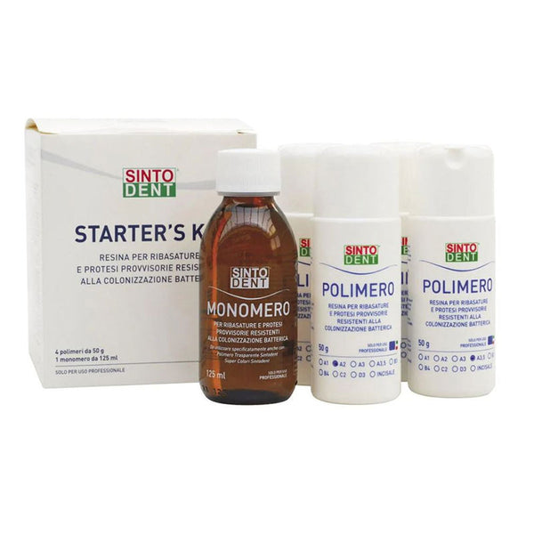 Sintodent Anti-allergic temporary crown kit.