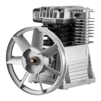 Aluminum pulley compressor head