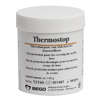 Thermostop thermal paste anti-chalter welding BEGO resin protection.